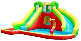 Castelo insuflável para crianças Water Jump Multicolorido (inclui ventilador)