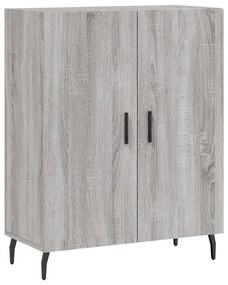 Armário alto 69,5x34x180 cm derivados de madeira sonoma cinza