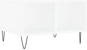 Mesa de centro 60x50x36,5 cm derivados de madeira branco