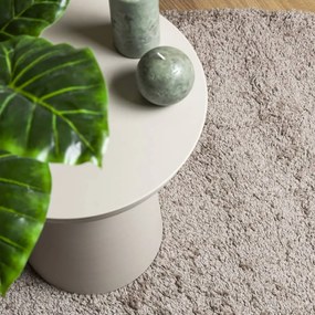 Tapete shaggy de pelo alto PAMPLONA 240x340 cm bege