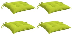 Almofadões móveis de paletes 4pcs tecido oxford verde brilhante