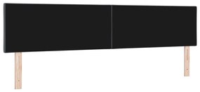 Cabeceira com design de blocos de diamante em cinza escuro, 200 cm, de