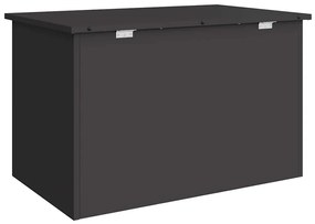 Caixa de Armazenamento Externa Preto 80 x 50.5 x 50 cm
