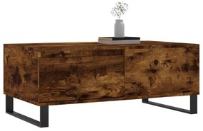 Mesa de centro 90x50x36,5 cm derivados madeira carvalho fumado