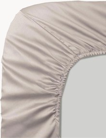 Lençol com elástico em cetim de algodão para boxspring Ava, Alt 40