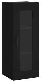 Vitrine Brenna de 180 cm - Preto - Design Nórdico