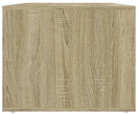 Mesa de centro 80x50x40 cm derivados madeira carvalho sonoma