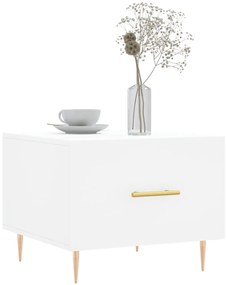 Mesa de centro 50x50x40 cm derivados de madeira branco