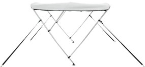 Toldo 3 arcos Bimini paredes malha laterais 183x(170-182)x137cm