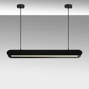 Chandelier Ens – Preto – 109 cm x 10 cm x 130 cm