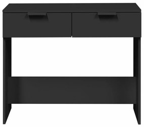 Mesa consola 90x36x75 cm derivados de madeira preto