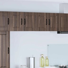 vidaXL Armário de Cozinha 2 pcs Carvalho Marrom 60 x 31 x 40 cm