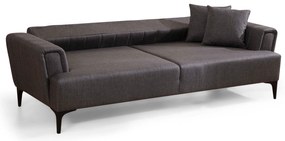 Sofá-cama de 3 Lugares Hamlet – Cinzento Escuro – 230x95x77 cm