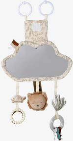 Brinquedo espelho de atividades bege