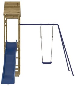 Conjunto de brincar para exterior madeira de pinho impregnada