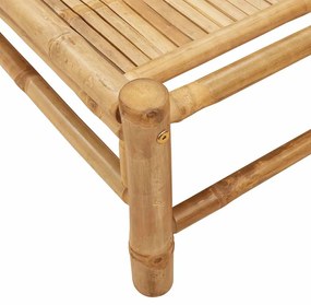 Espreguiçadeira 55x199x30 cm bambu
