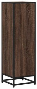 Estante 33,5x33x107,5 cm derivados de madeira carvalho castanho