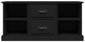 Móvel de TV 99,5x35,5x48 cm derivados de madeira preto