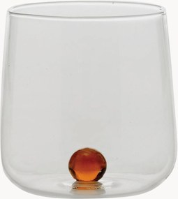 Copos em vidro de borossilicato artesanal Bilia, conjunto de 6