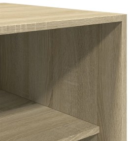 Roupeiro 100x50x200 cm contraplacado carvalho sonoma