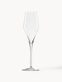 Flutes de champanhe em cristal Quadrophil, conjunto de 6