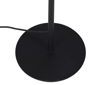 Candeeiro de pé moderno para exterior preto - Virginia