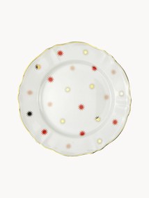 Prato de jantar em porcelana artesanal Abracadabra