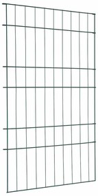 vidaXL Conjunto de Cerca para Lago 8 pcs Verde 50 x 80 cm Aço