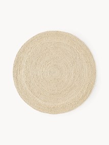 Tapete redondo em juta artesanal Sharmila