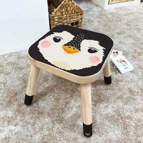 Autocolante para cadeira IKEA FLISAT - Pinguim