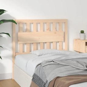 Cabeceira de cama 105,5x4x100 cm pinho maciço