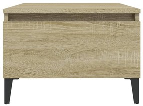 Mesa de apoio 50x46x35 cm derivados de madeira carvalho sonoma