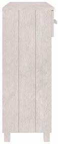 Mesa consola HAMAR 90x35x90 cm pinho maciço branco