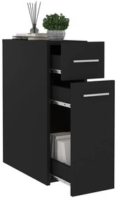 Armário boticário 20x45,5x60 cm derivados de madeira preto