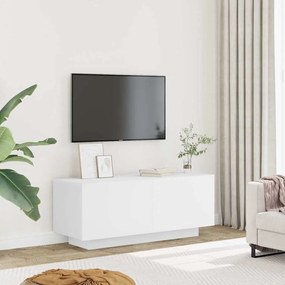 Móvel p/ TV 100x35x40cm madeira processada branco