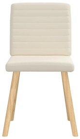 Cadeiras de jantar 4 pcs linho