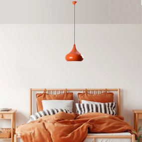 Candeeiro Chandelier Saglam – Laranja – Ø30 h:28 cm