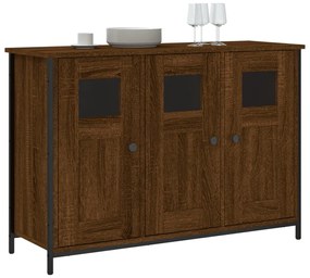 Aparador 100x35x70 cm derivados de madeira carvalho castanho