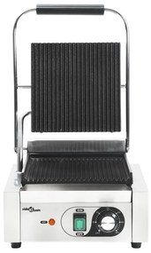 Grelhador sanduicheira Panini aço inoxidável 1800W 31x30,5x20cm