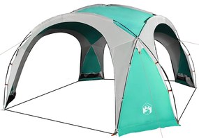 Tenda de festas impermeável verde