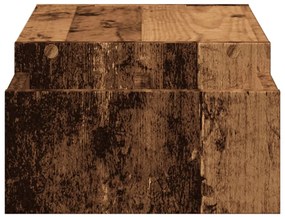 Suporte monitor c/ arrumação derivados de madeira madeira velha