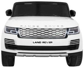 Carro elétrico para Crianças 2 Lugares Range Rover HSE 2x12V 4x4 Rodas Espuma EVA, assento couro ecológico Branco
