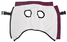 casaco para cães com arnês impermeável reflexivo roxo L36