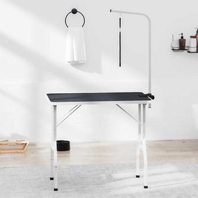 vidaXL Mesa de aliciamento com um laço ajustável, p/ cão, gato