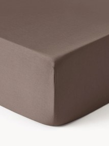 Lençol com elástico em cetim de algodão Comfort