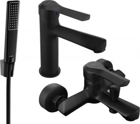 Mexen Sabre R72 conjunto de banheira, preto - 72103R72-70