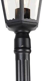 Lanterna de exterior inteligente preta 200 cm IP44 com Wifi ST64 - Havana