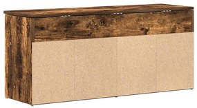 Banco sapatos carvalho fumado 102x30,5x45 cm derivados madeira