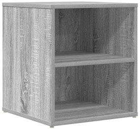Armário canto 200x40x45 cm derivados madeira sonoma cinza