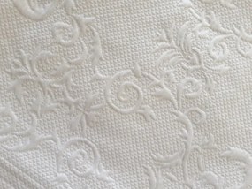 180x260 cm colcha de verao branca 100% algodão para cama de 90/105 cm